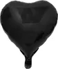 Folienballon Herz, schwarz, ca. 45 cm Produktbild-Vorschau 1