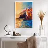 Poster - Poster ohne Rahmen - Manarola Bunt Öl - 61x91,5 cm Produktbild-Vorschau 5