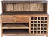 Vintage BARSCHRANK 150x110cm(BxH) Shabby Chick Minibar Produktbild-Vorschau 2