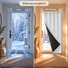 Cortina para puerta de 132x203 cm, con protección térmica y Vista previa de la imagen del producto 6
