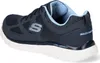 SKECHERS Burns coole Herren Mesh Sneakers navy, weiches Podgląd zdjęcia produktu 30