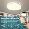 Natsen 96W Deckenleuchte LED Deckenlampe, dimmbar mit Produktbild-Vorschau 2