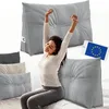 ELONEO Coussin dorsal largeur 70 cm, coussin en forme de Voir les images du produit 1