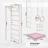 Drabinka gimnastyczna dziecięca (210 cm) | Drewniana Podgląd zdjęcia produktu 2