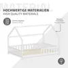 ML-Design Kinderbett 140x200cm mit Rausfallschutz, Dach & Produktbild-Vorschau 6