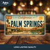 Blechschild 15x30cm - Palm Springs Desert Oasis Retro Produktbild-Vorschau 3