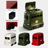 12L Abfalleimer mit beweglichen,Retro Bus‑Design Produktbild-Vorschau 1