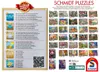 Planisphere Puzzle - SCHMIDT SPIELE - 1500 pieces - Travel Anteprima dell’immagine prodotto 4
