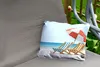 MuchoWow® Outdoor Kissen - Sommer Illustration von zwei Produktbild-Vorschau 2