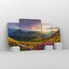 Bild auf Leinwand - Leinwandbild - Gebirge Wiese Landschaft Produktbild-Vorschau 4