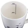 4tlg. Becher MEERZEIT weiß blau 380ml Jumbobecher maritim Produktbild-Vorschau 4