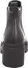 A back view of a black leather boot with a thick sole. Produktbild-Vorschau