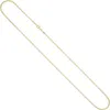 2,1mm Panzerkette Kette Halskette Halsschmuck Goldkette 333 Produktbild-Vorschau 1