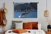 MuchoWow® Wandteppich Wandbehang Nordamerika - Meer - Wale Produktbild-Vorschau 4