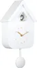 Karlsson - Wanduhr Solo Color Cuckoo - Weiß - 6x21,5x41cm Produktbild-Vorschau 1