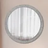 Spiegel Rund mit Aufdruck - Wandspiegel Design Wandmontage Produktbild-Vorschau 1
