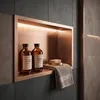 Rea Mensola Bagno Led 30x45 Brush Copper Anteprima dell’immagine prodotto 3