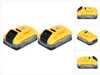 DeWalt DCBP518H2-XJ Powerstack 2x 18V XR 5Ah Akku-Set Produktbild-Vorschau 1