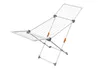 A white drying rack for clothes, shown from a diagonal angle against a white background. Anteprima dell’immagine prodotto
