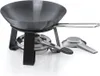 KELA Mini Wok Joy Ø18cm H:15cm s černým hořákem na pastu a Náhled obrázku produktu 1