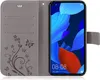 Handytasche für Huawei Nova 5T Blumen Flip Cover Buchhülle Produktbild-Vorschau 7