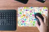 MuchoWow® Mauspad Mousepad Muster - Retro - Kassette - Produktbild-Vorschau 5