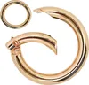 1 Ring Karabiner Rund | 34mm x 6mm gold Produktbild-Vorschau