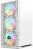 Savio Raptor White X1 ARGB Glass/Mesh White Computer Case, Produktbild-Vorschau 3