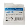 Adattatore audio Logilink, da 2x3,5 mm2 pin/M a 3,5 mm Anteprima dell’immagine prodotto 4
