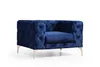 Hanah Home, Como- HLN1127, Navy,blau, Bistrostühle, Rahmen: Produktbild-Vorschau 2