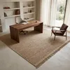Tappeto in juta naturale fatto a mano, color beige con Anteprima dell’immagine prodotto 7