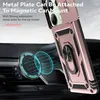 A phone case is shown attached to a magnetic car mount. Produktbild-Vorschau
