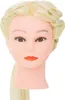KIK KX6961 Cvičná hlava s prírodnými vlasmi 60-70 cm blond Náhľad obrázku produktu 4
