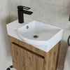 Roomart LEO Badmöbel-Set 2-teilig 46.5 cm breit,  Eiche Produktbild-Vorschau 5