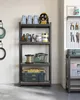 SONGMICS Standregal, 4 Ablagen, verstellbar, 40x80x160 cm, Produktbild-Vorschau 4