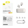 A collage of product images showing the Baseus Bowie E18 earbuds, their packaging, and accessories. Anteprima dell’immagine prodotto