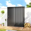 Domek narzędziowy Outsunny z dachem jednospadowym, 1,34 m², Podgląd zdjęcia produktu 4