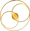 Deckenleuchte Gold 78 cm inkl  LED 3 Stufen Dimmbar Rowin Produktbild-Vorschau 8