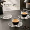 6 Espresso Untertassen Set transparent Kunststoff Ø12 cm Produktbild-Vorschau 7