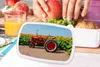 KitchenYeah® Lunchbox Brotzeit Brotdose 17x11 cm Traktor - Produktbild-Vorschau 3