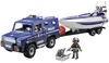 PLAYMOBIL 5187 Polizia d'azione con camion e motoscafo Anteprima dell’immagine prodotto 8