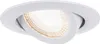 A white recessed LED spotlight with a textured, reflective interior. Produktbild-Vorschau