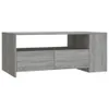 vidaXL Couchtisch Grau Sonoma 102x55x42 cm Holzwerkstoff Produktbild-Vorschau 1