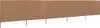vidaXL 5-teiliges Windschutzgewebe 600 x 160 cm Taupe Produktbild-Vorschau 1