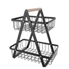YARDIN Obstkorb 2 Stöckig Obstkorb Rack Produktbild-Vorschau 1