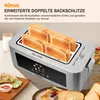 FATABETA 4-Scheiben Toaster Edelstahl XXL, 1400 W Produktbild-Vorschau 6