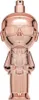 A rose gold perfume bottle shaped like a cartoon character wearing glasses and a suit. Náhled obrázku produktu