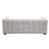 Miliboo - Design-Sofa mit beigem Stoff im Samtdesign Produktbild-Vorschau 5