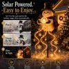 Weihnachts Schneemann Gartenstecker, solarbetrieben, Produktbild-Vorschau 5