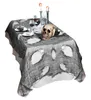 Schwarzer dekorativer Horrorstoff 60 x 300 cm - Halloween Produktbild-Vorschau 2